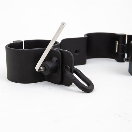 Steel Wrist Cuff - Pair, Black from Fetters.
