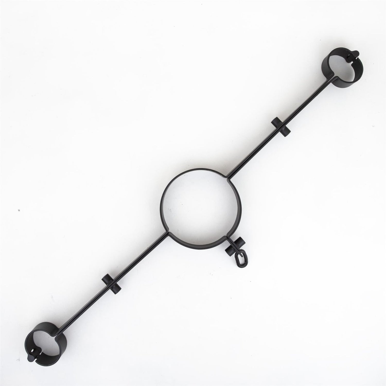 Steel wrist to neck restraint, Black from Fetters.