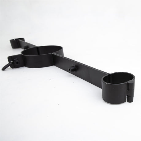 Steel wrist to neck restraint, Black from Fetters.