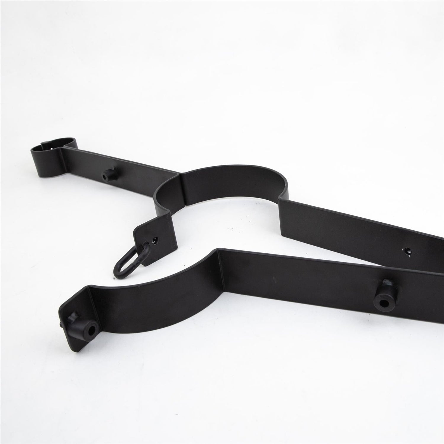 Steel wrist to neck restraint, Black from Fetters.