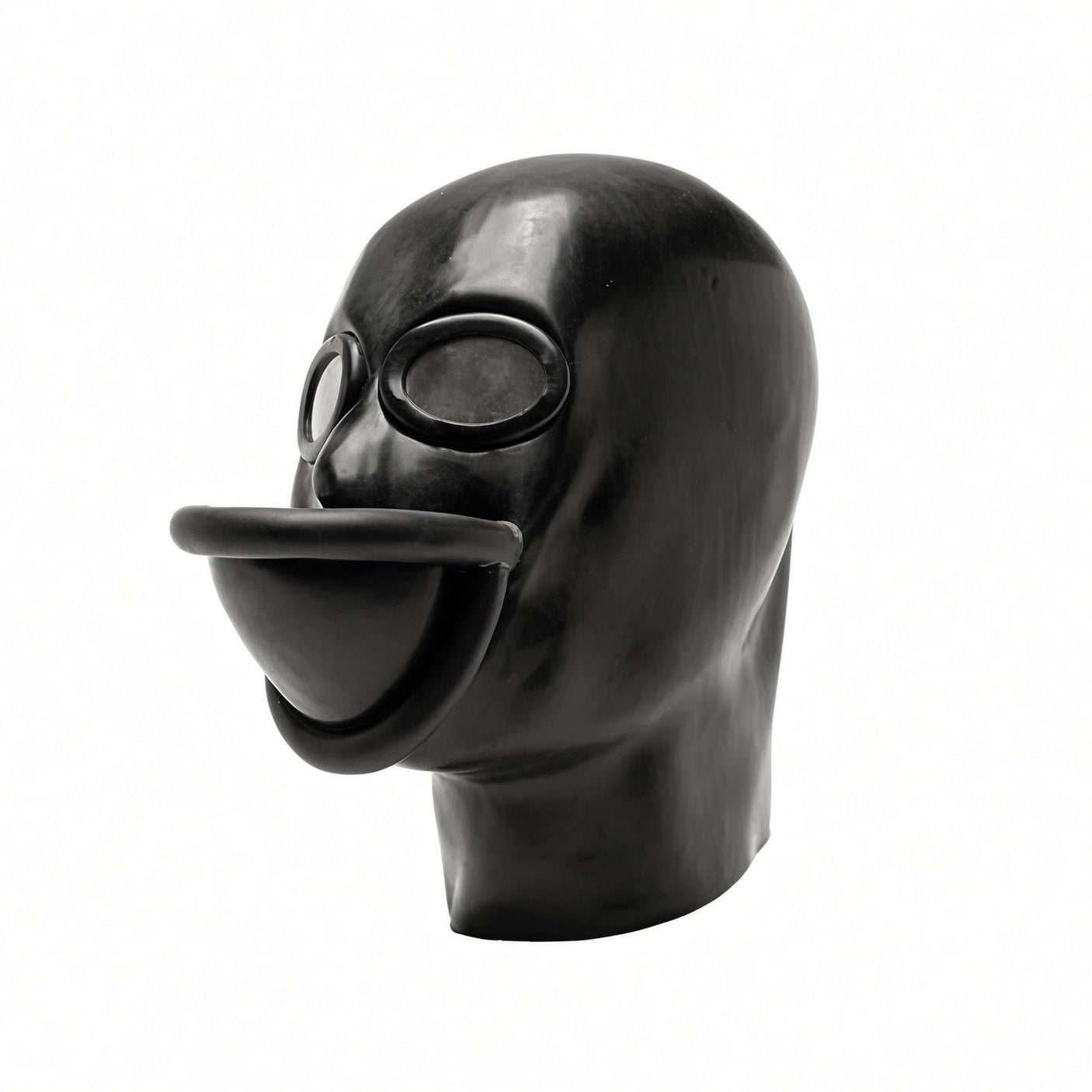 Studio Gum Heavy Rubber Urinal Mask, Black, Size 41 from Studio Gum.