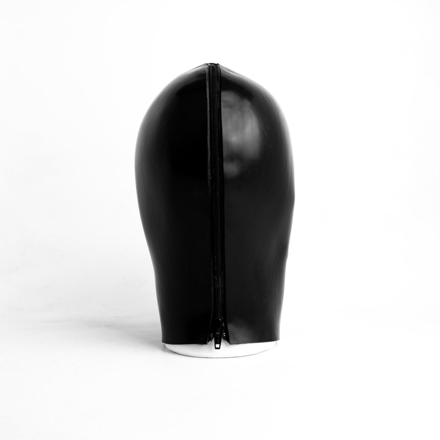 Studio Gum Heavy Rubber Anaesthesia Mask, Black, No Eyes, Size 41