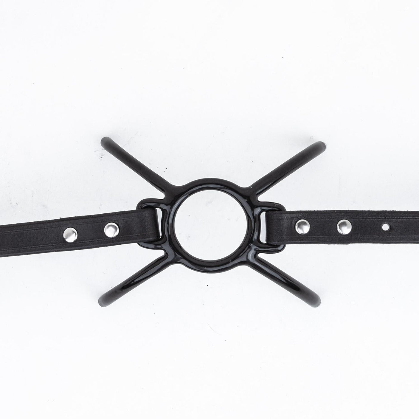 The Classic Spider Gag, Rubber Coated from Fetters.