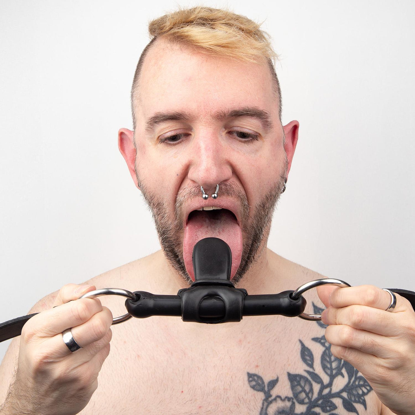 Tongue Port Bit Gag from REGULATION.