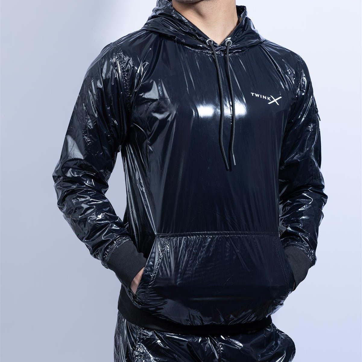 Twink X Adonis X Hoodie, Black from Twink X.