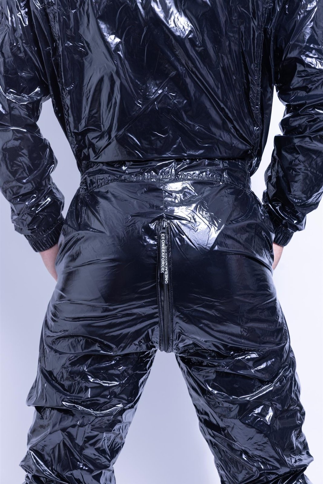 Twink X X - Force Flight Suit, Shiny Black from Twink X.