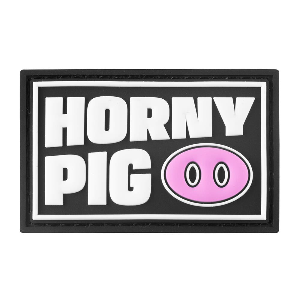 Velcro Fetish Tag, HORNY PIG from Fuck & Fist.