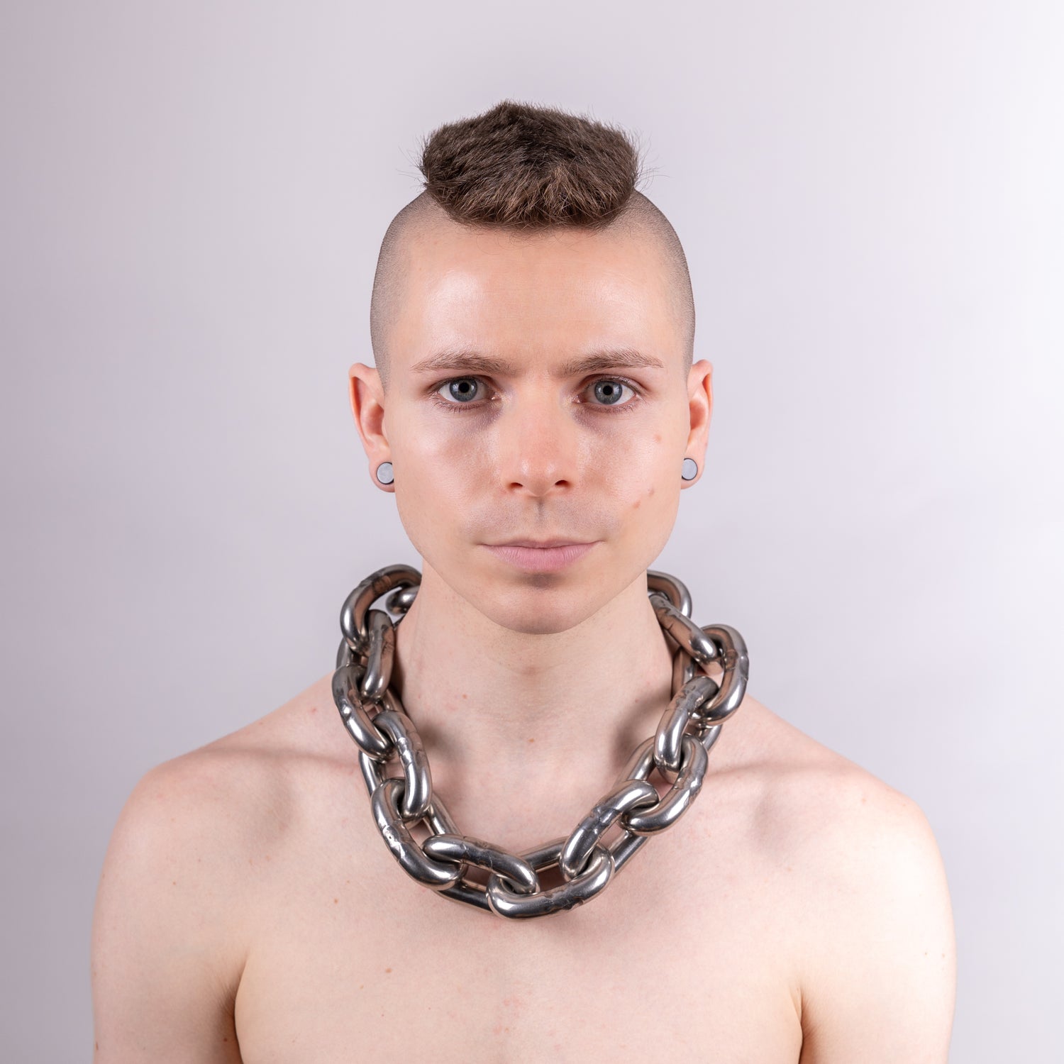 Build It // 12 mm Kettenhalsband aus Edelstahl