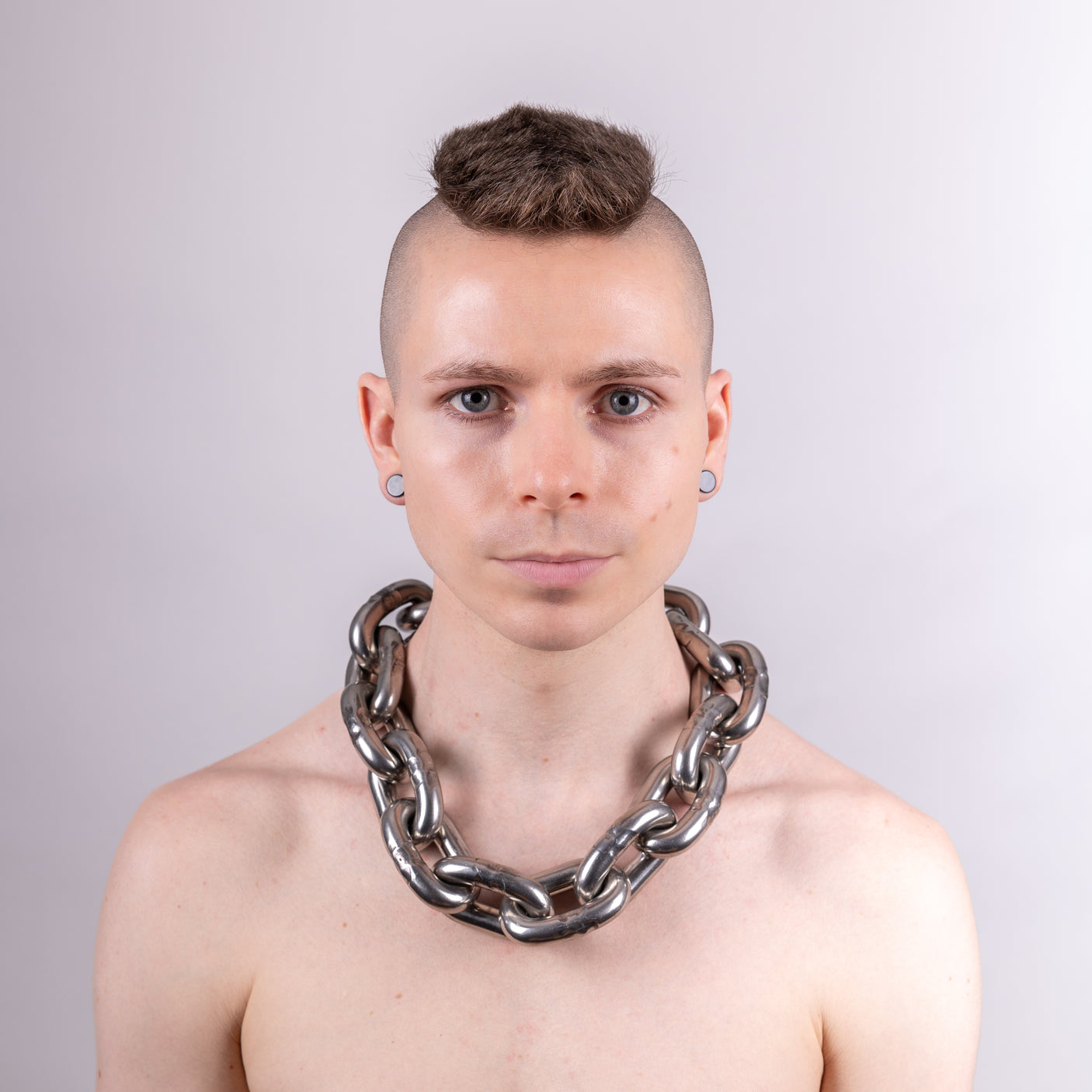 Build It // 12 mm Kettenhalsband aus Edelstahl
