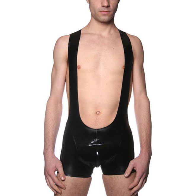 Backless Rubber Wrestling Suit from REGULATION.