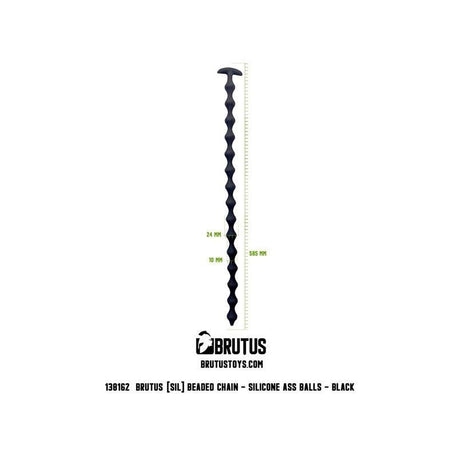 Beaded Chain, Silicone Ass Balls from Brutus.