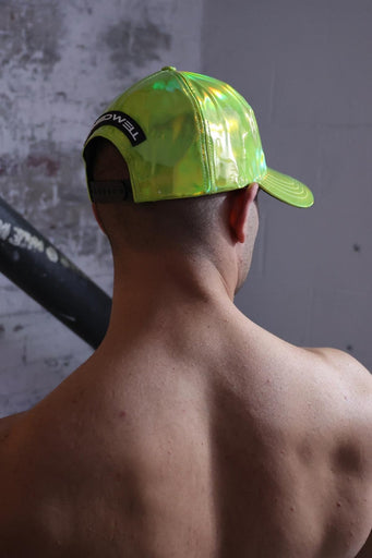 Breedwell Cyber Holo Hat, Lime from Breedwell.