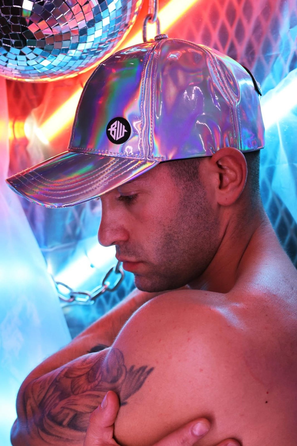 Breedwell Cyber Holo Hat, Silver from Breedwell.
