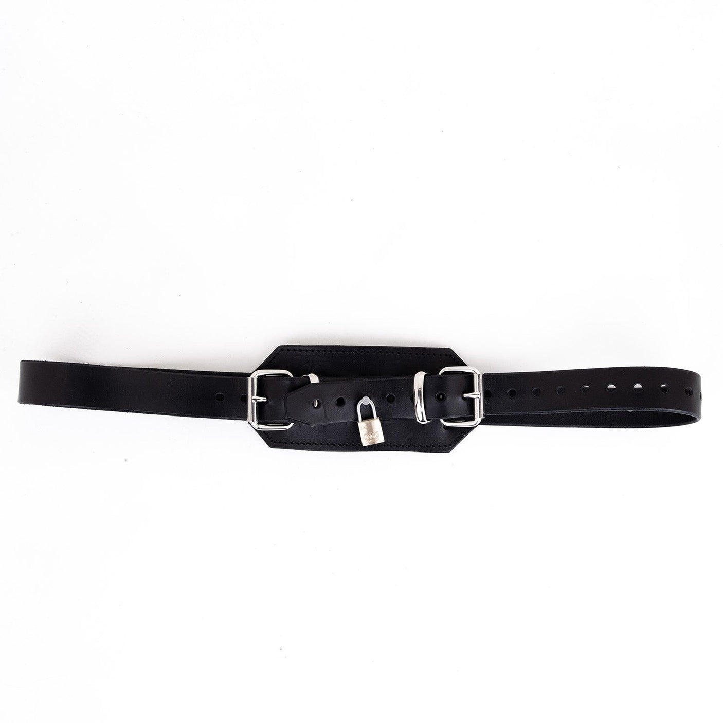 Elbow Binder Restraint, Locking Leather Strap from Fetters.