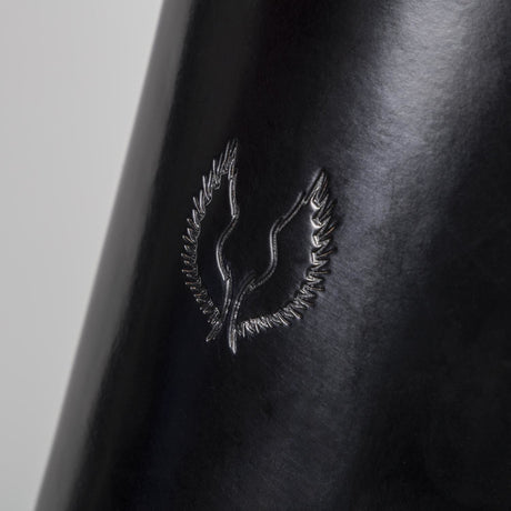 Embossy Leather Biker Boots from Embossy.