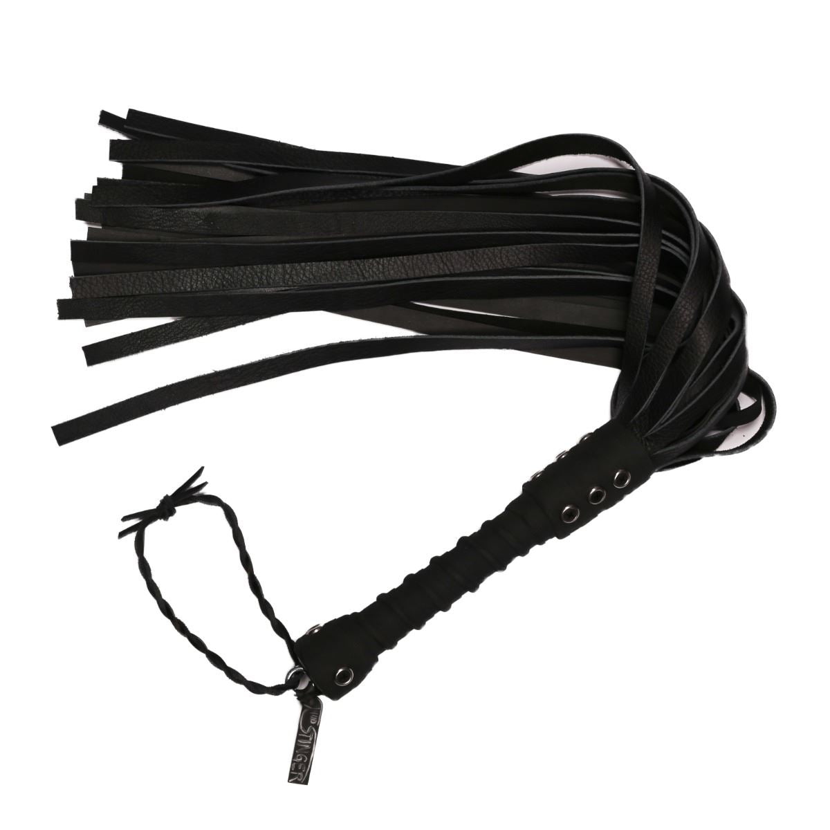 Full Size Flogger, Thunder Stinger, Pro Grip from Bare Leatherworks.