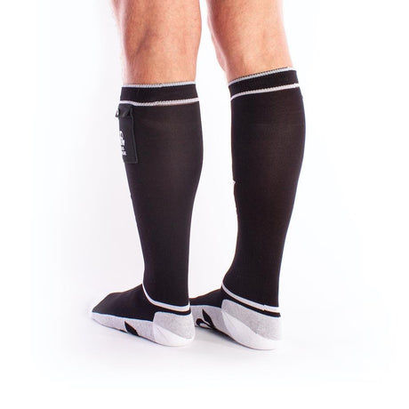Gas Mask Party Socks with Pockets from Brutus.