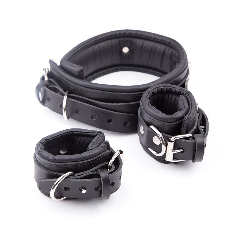 Heavy Leather Hogtie Set from Fetters.