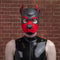 Capuche pour chiot K9, rouge