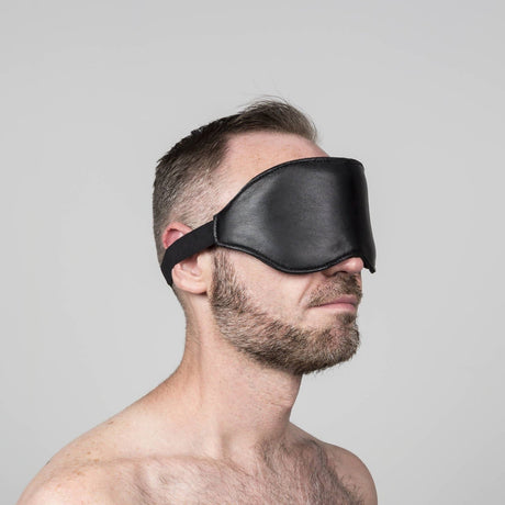 Leather Ultra Foam Blindfold from REGULATION.