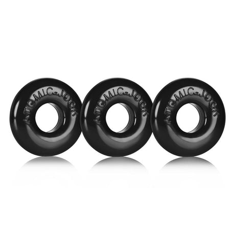 OXBALLS Ringer Cock Ring 3 Pack, Black from Oxballs.
