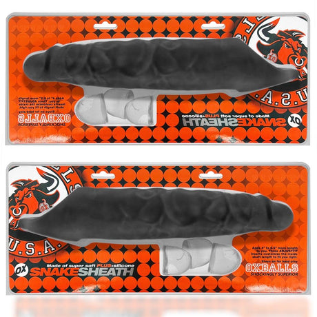 OXBALLS Snake, Cock Sheath, Black Ice from Oxballs.