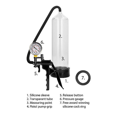 PUMPED Elite Beginner Pump with PSI Gauge from Pumped.