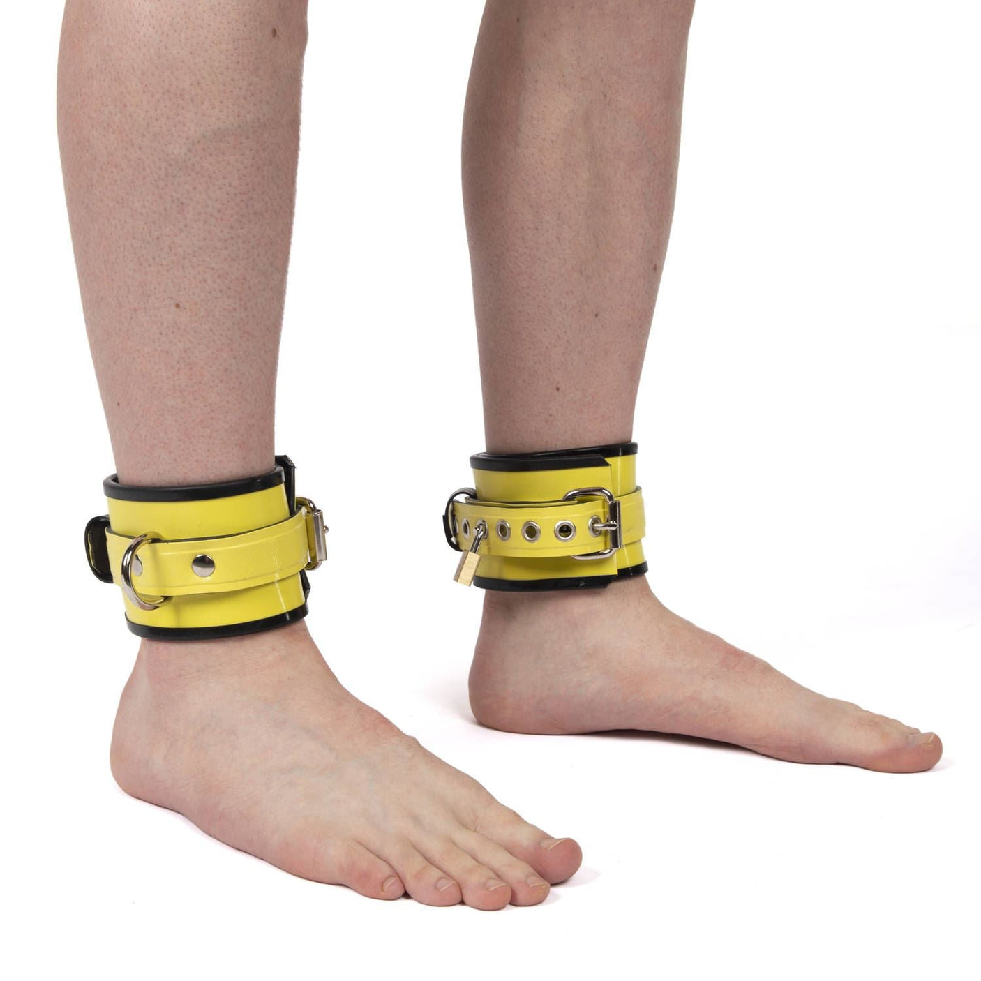 Rubber Ankle Restraints // Made to Order from REGULATION.