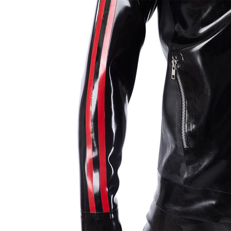 Rubber Biker Jacket // Made to Order from REGULATION.