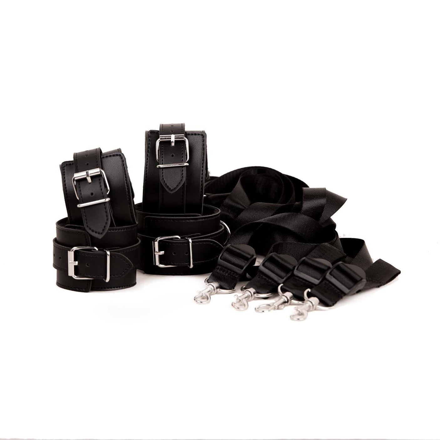 Under The Bed Restraint Kit - Black from SM Domain.