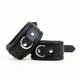 Padded Leather Ankle Cuffs 5cm