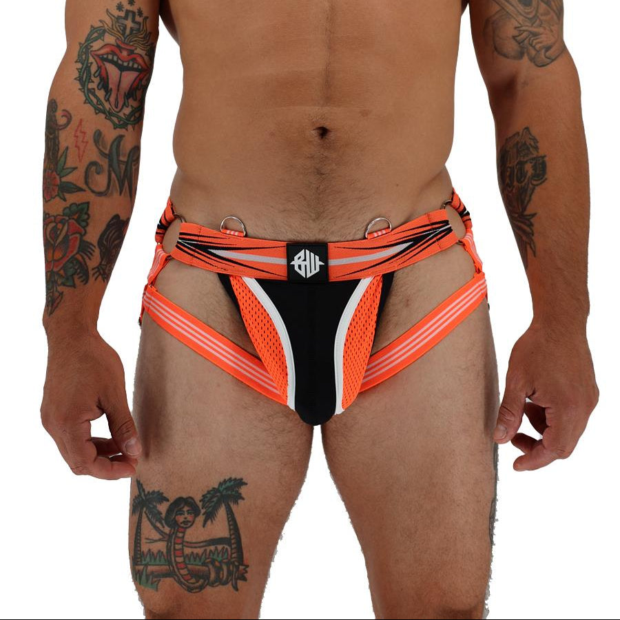 Breedwell Circuit Breaker Jock, Neon Orange