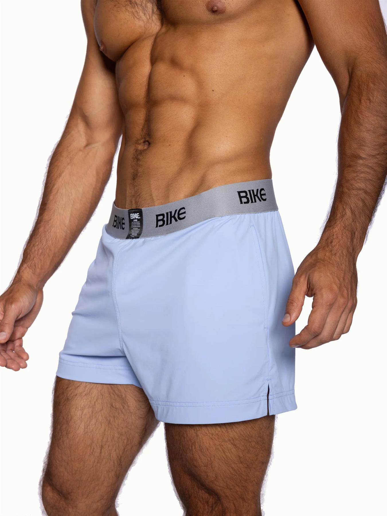 BIKE Jock Shorts, Ice Blue