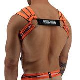 Breedwell Circuit Breaker Body Harness, Neon Orange