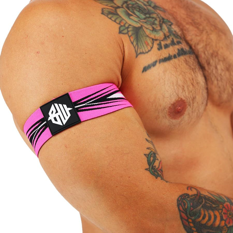 Breedwell Circuit Breaker Armband, Neon Pink