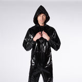 One Piece Vinyl Suit, Black
