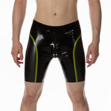 Apex Rubber Compression Shorts, Black / Pewter / Spring