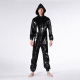 One Piece Vinyl Suit, Black