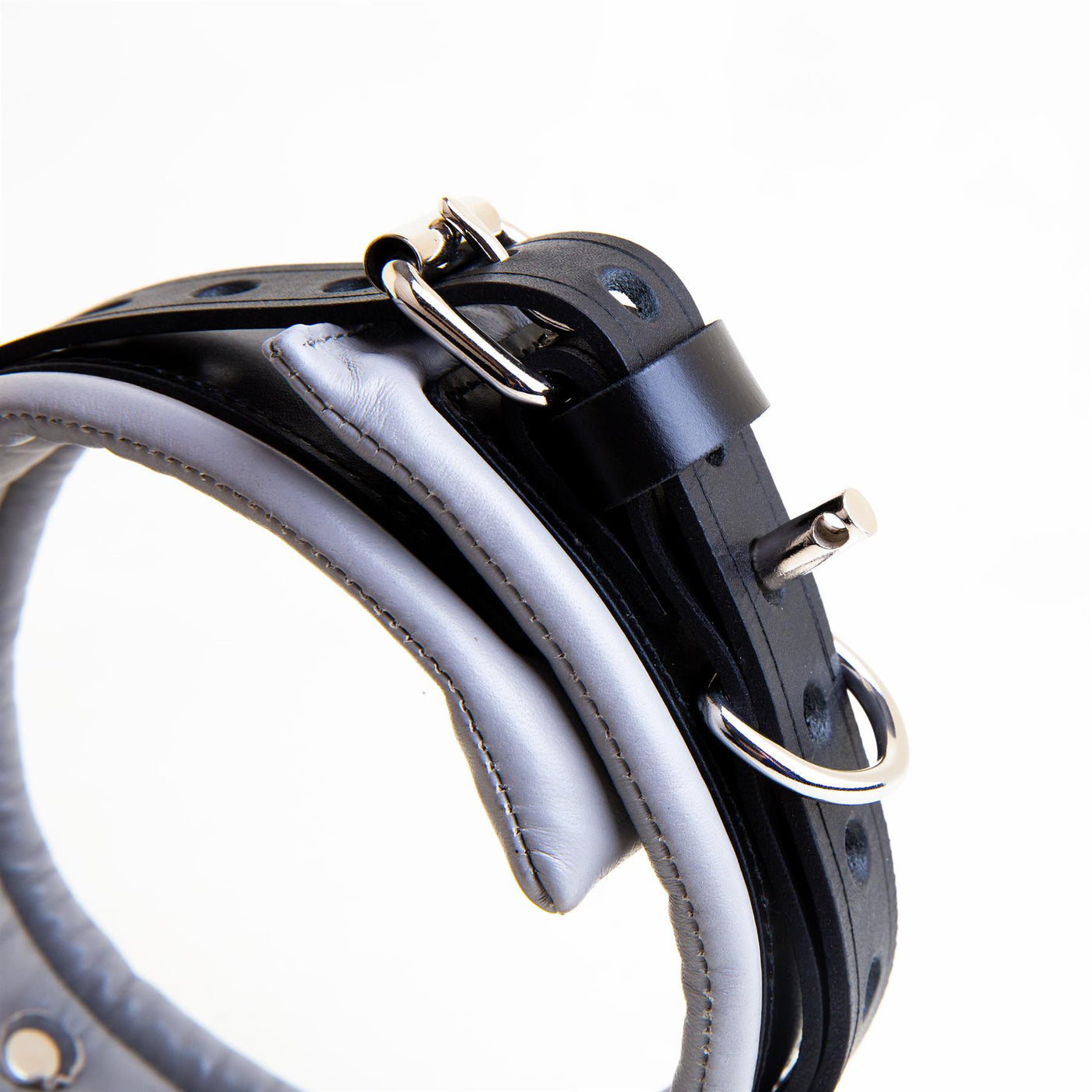 Padded Leather Collar 5cm