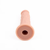 REGULATION Realisms, Vac-U-Lock Suction Cup Dildo, 8", Flesh