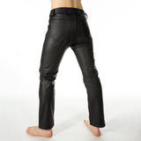 R207 Leather Jeans // Made to order