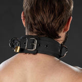 Neoprene Locking Bondage Collar