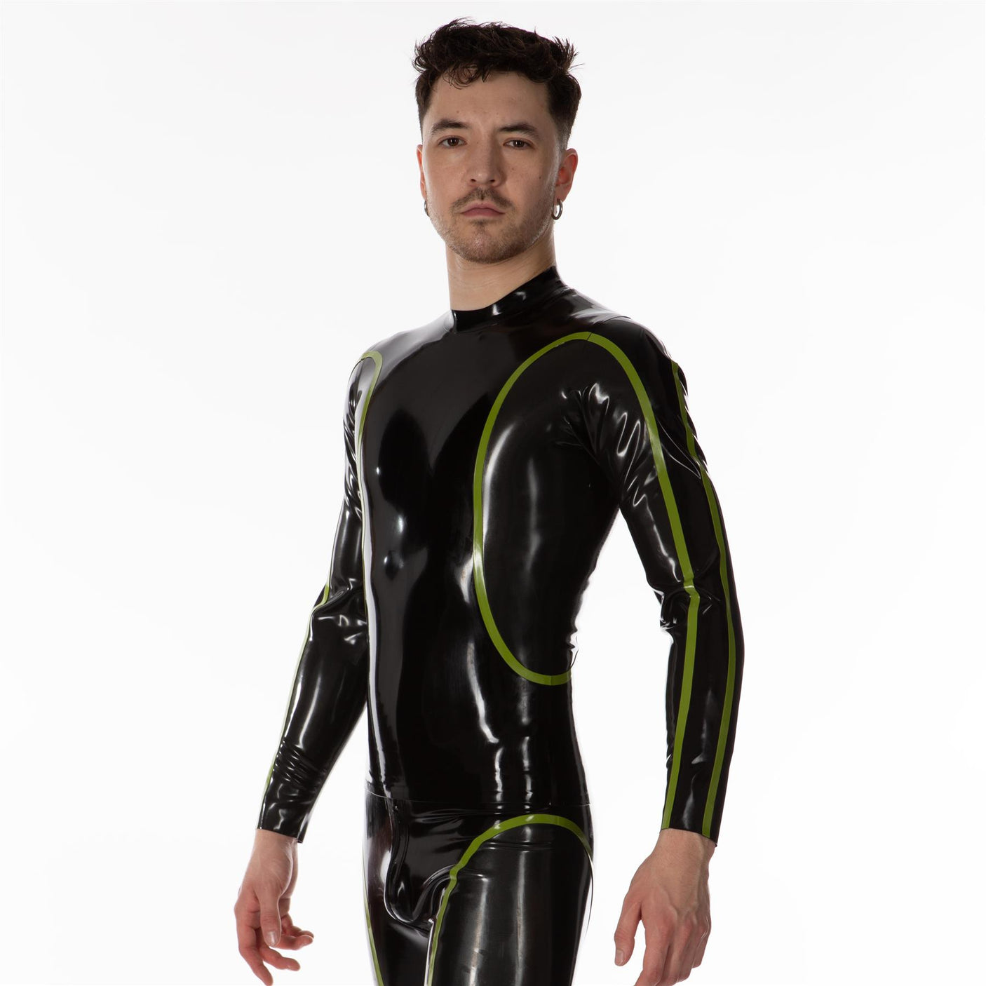 Apex Rubber Long Sleeve T-Shirt, Black / Pewter / Spring