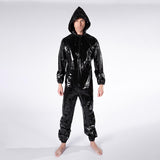 One Piece Vinyl Suit, Black