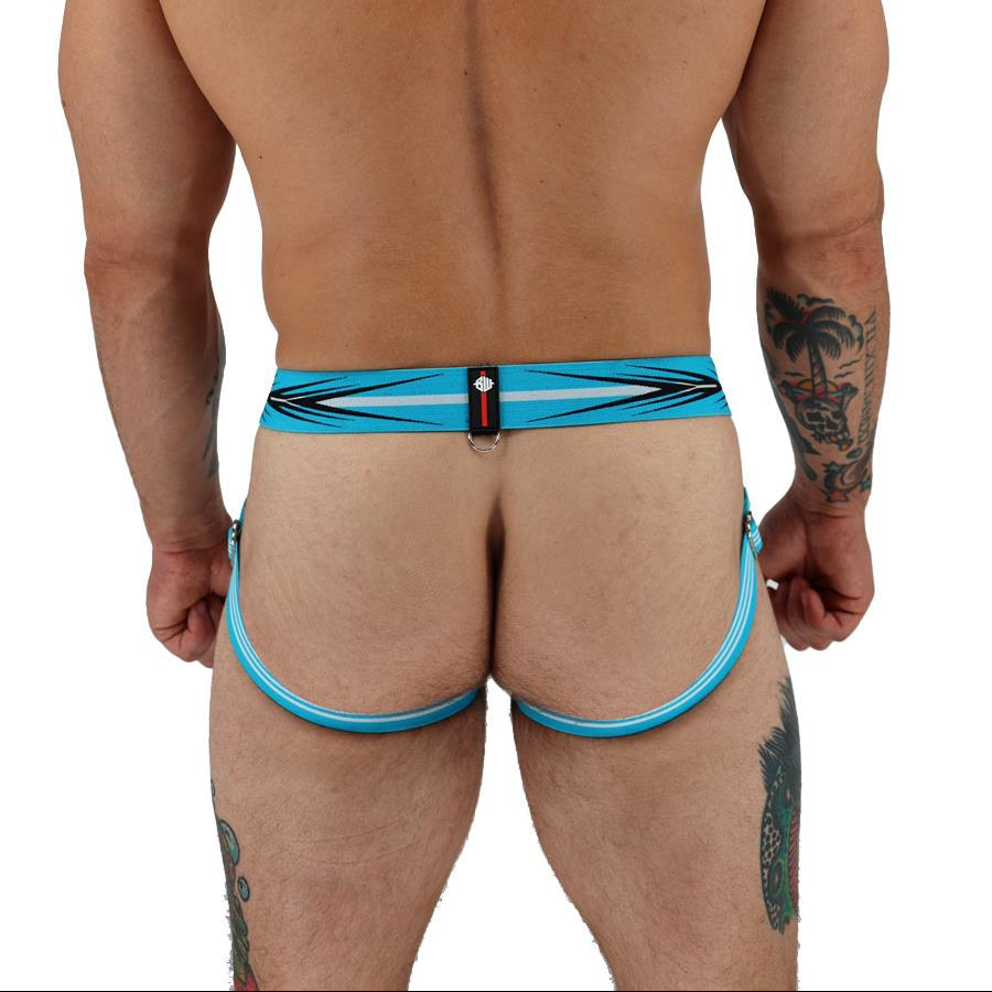 Breedwell Circuit Breaker Jock, Aqua Blue