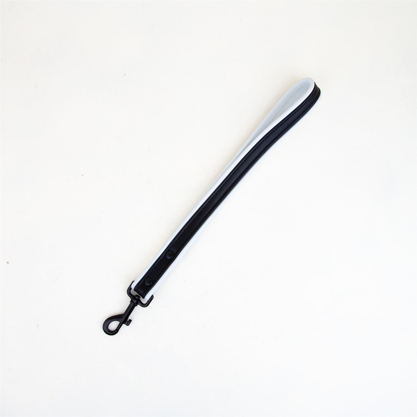 Short Leash, Leather, Black/White