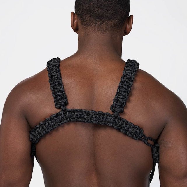 AINT.SAINT Rope H - Harness, Black from Aint.Saint.
