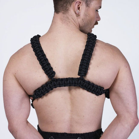 AINT.SAINT Rope H - Harness, Black from Aint.Saint.
