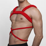 Aint.Saint Rope H - Harness, Red from Aint.Saint.