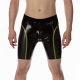 Apex Rubber Compression Shorts, Black / Pewter / Spring from REGULATION.